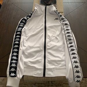 Kappa Jacket White and Black (Large US Men’s)